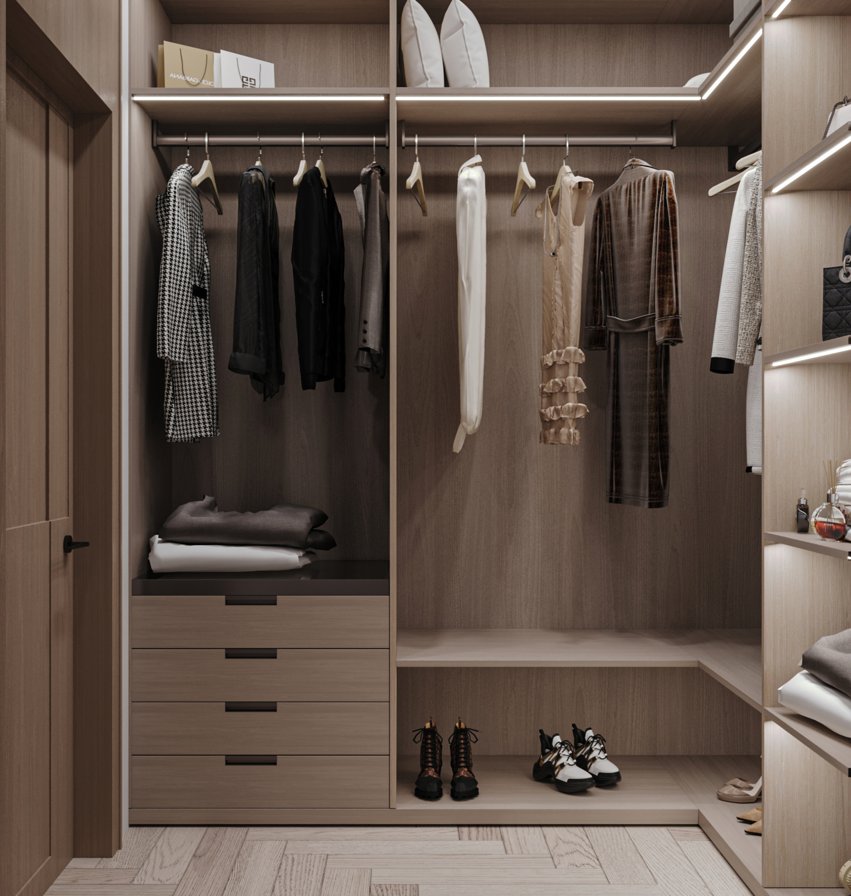 The Velvet Sanctuary: A Master Suite of Curated Luxury & Transitional Sophistication